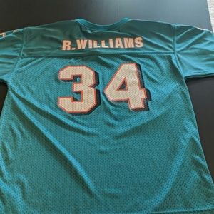 Old school Ricky Williams Dolphins jersey